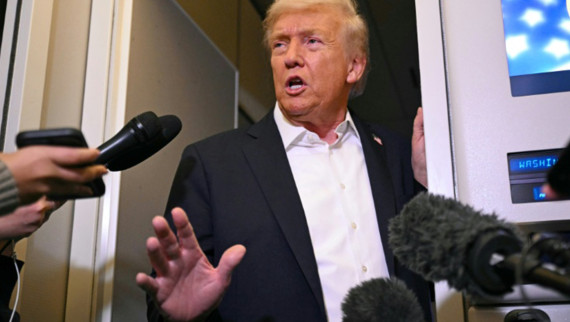 The President of the United States, Donald Trump