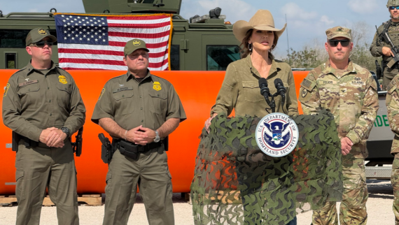 Water buoys, Brownsville, Texas