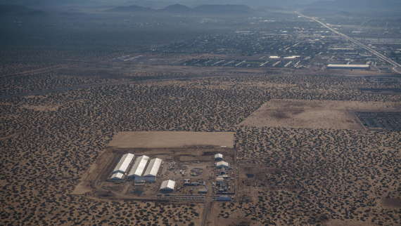 Camp East Montana, ICE detention facility in El Paso