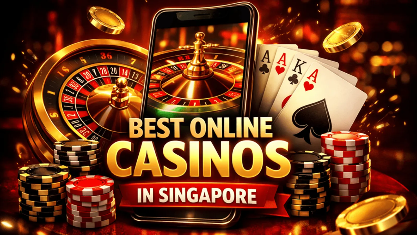 Eine visuelle Darstellung verschiedener Online-Casino-Schnittstellen und Spielsymbolik