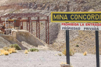 Concordia mine in Sinaloa, Mexico
