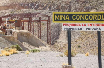Concordia mine in Sinaloa, Mexico