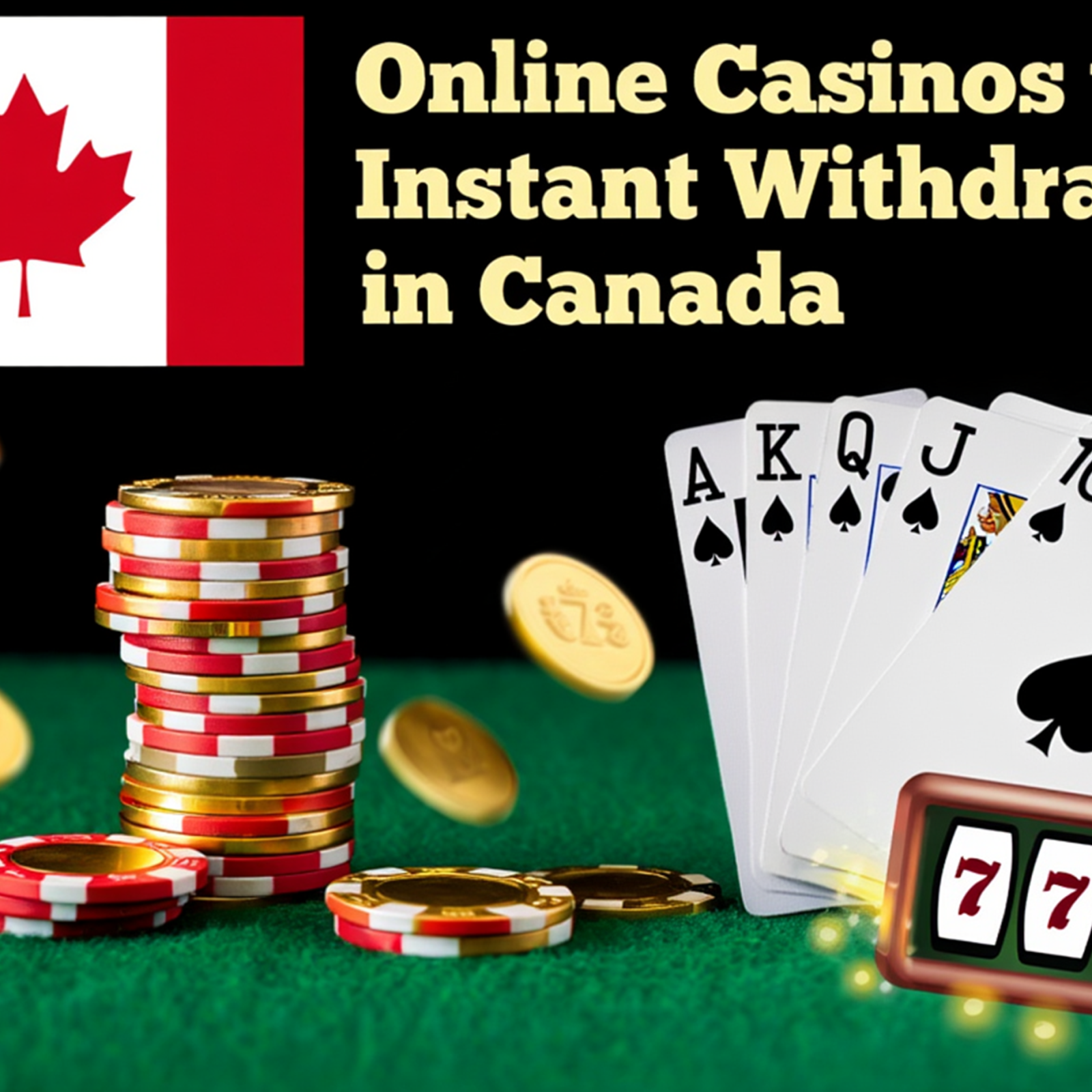 Interfaz moderna de un casino online con énfasis en retiros rápidos y juegos al instante