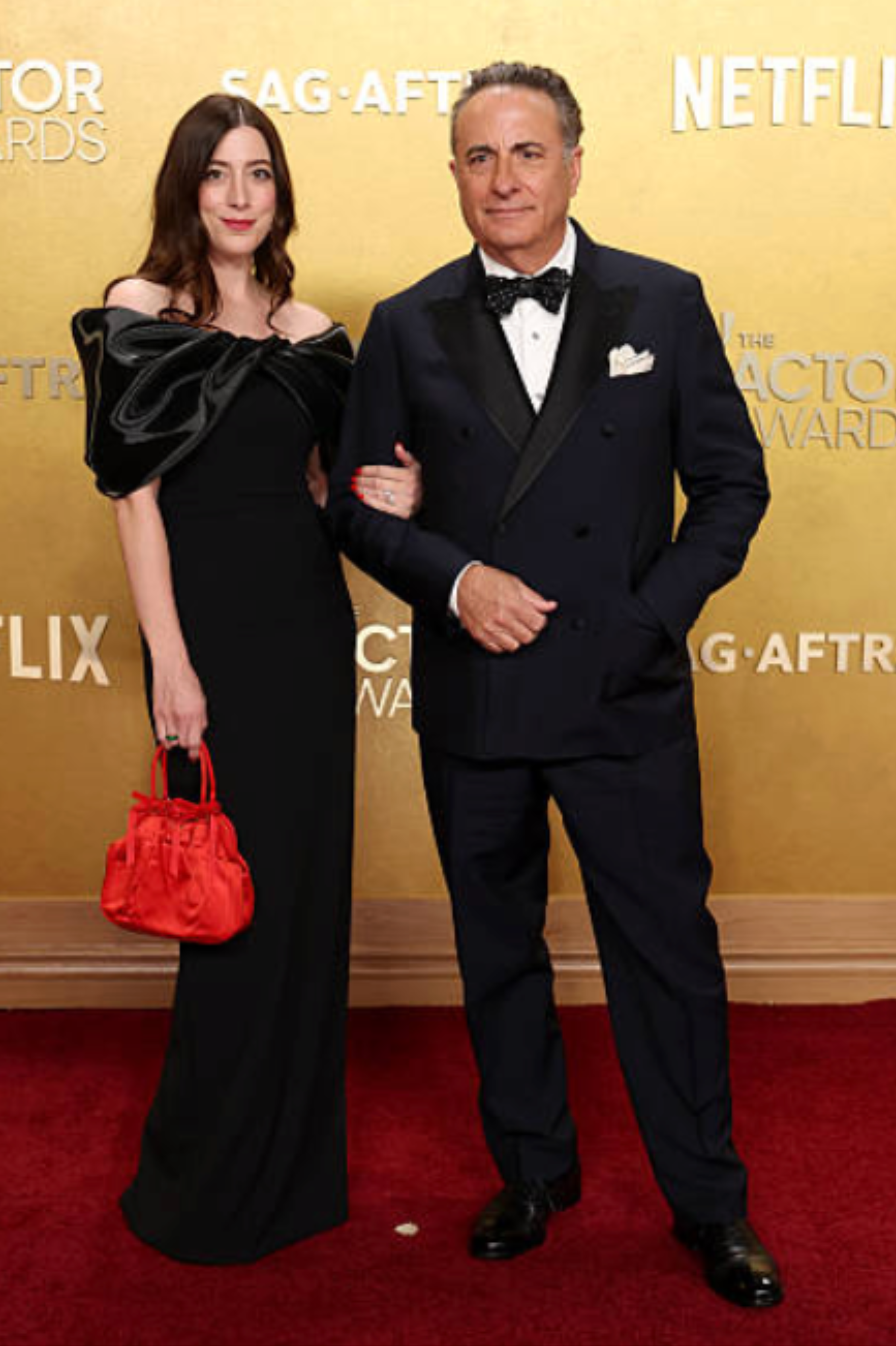 The actors awards latinos best dressed andy garcia and daughter