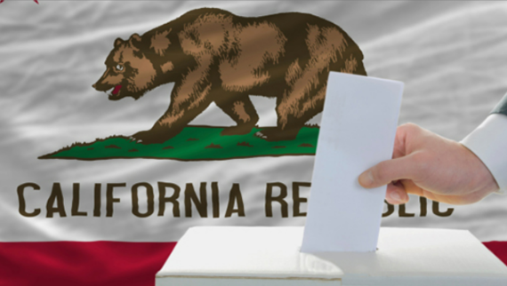 California flag, elections