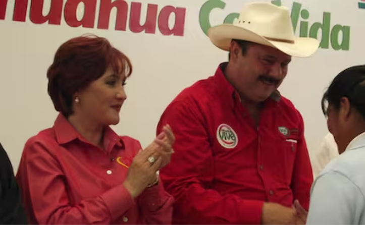 Bertha Olga Gómez Fong and César Duarte