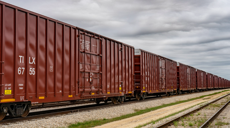Boxcar train