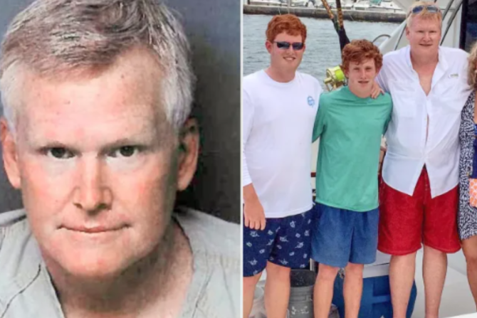 Alex Murdaugh and his family