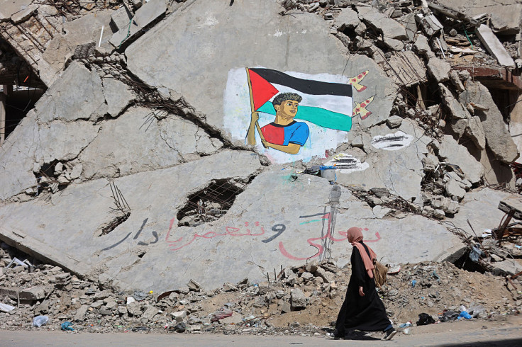 Lamine Yamal mural in Palestine