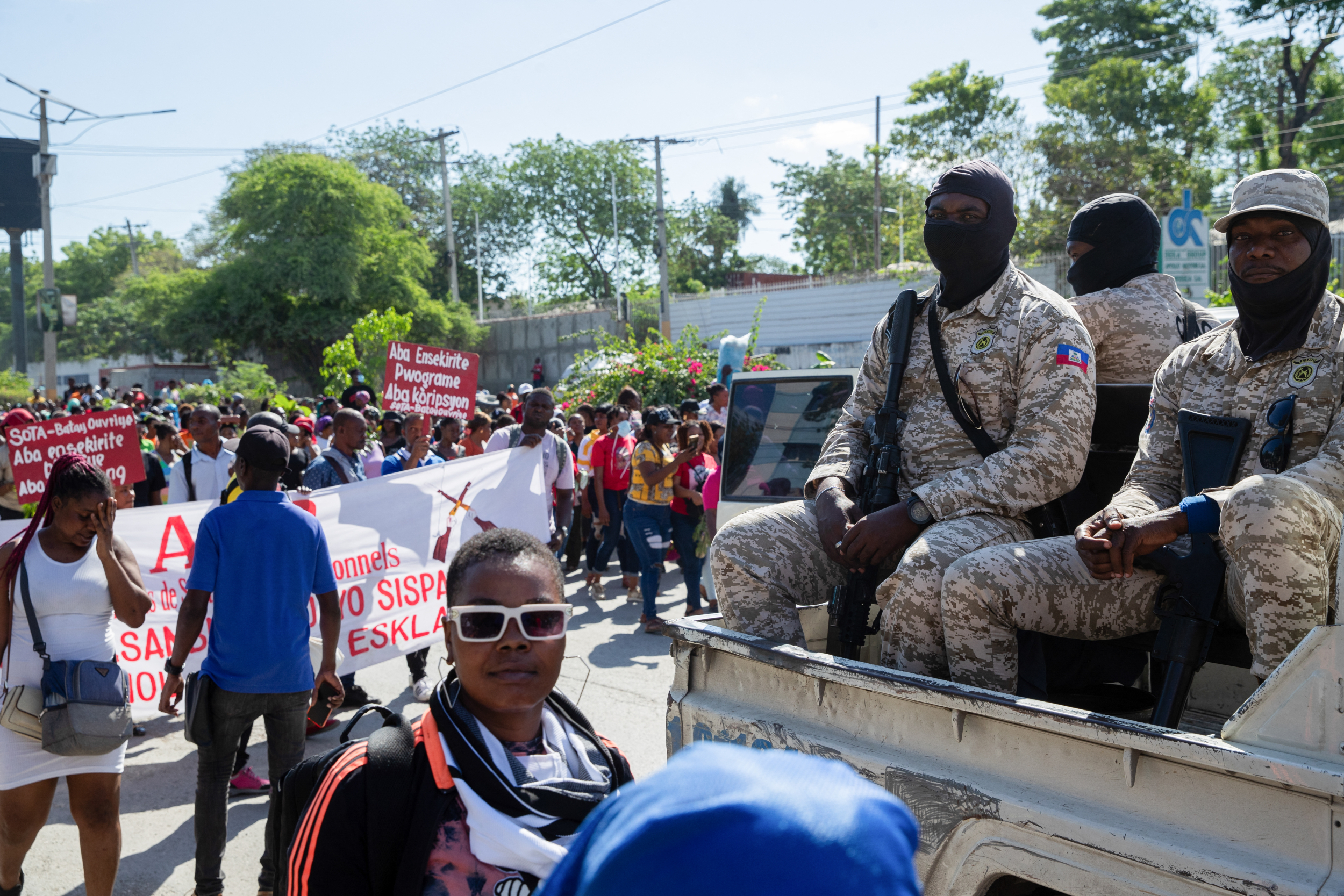 HAITI-ECONOMY-FUEL-PRICES