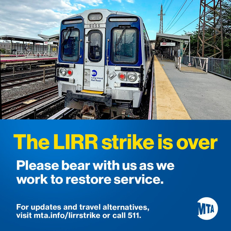 LIRR Strike Over