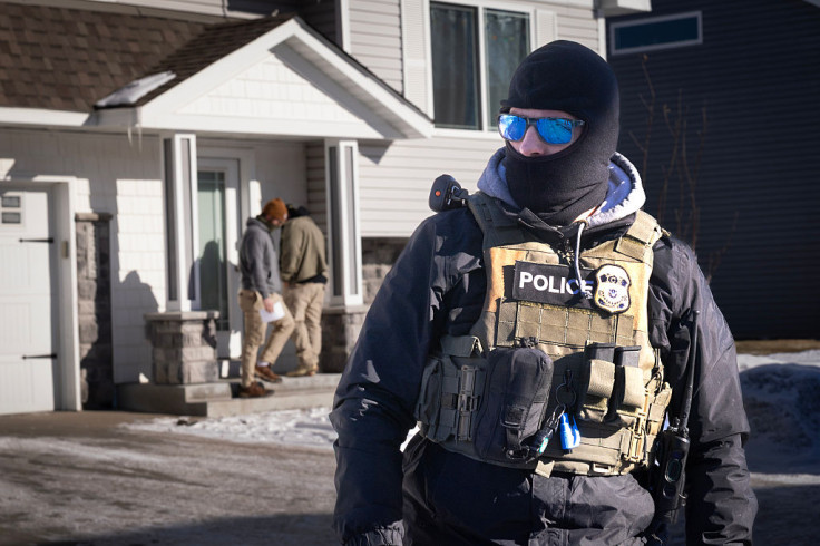 ICE agents in Minnesota during January immigration raids
