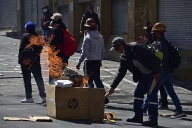BOLIVIA-POLITICS-PROTEST