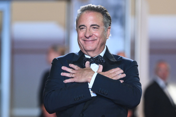 Andy Garcia Cannes ovation Diamond