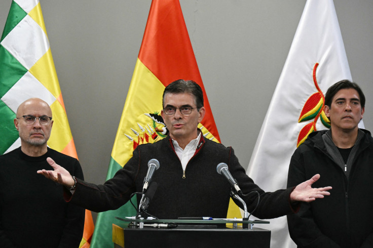 BOLIVIA-POLITICS-PROTEST-AFTERMATH-PRESSER