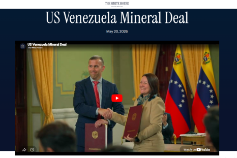 US Venezuela Mineral Deal Video