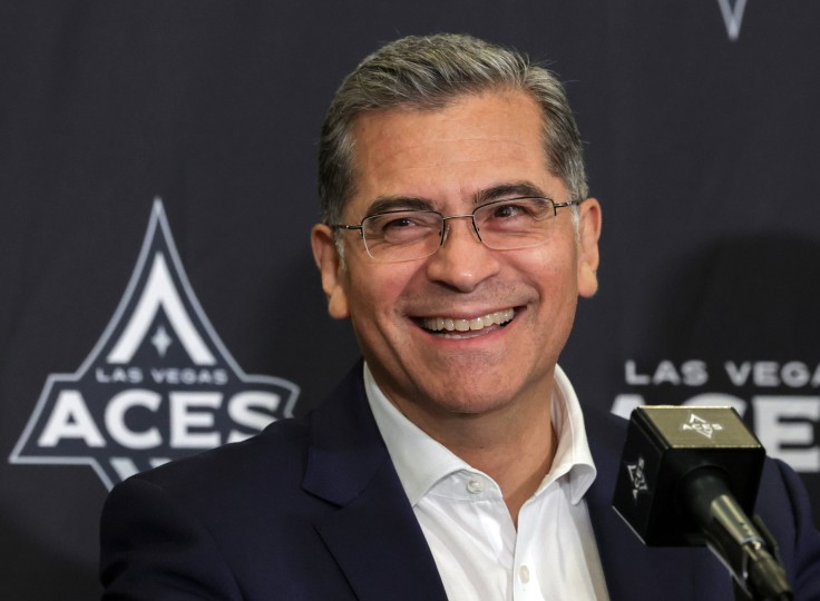 Xavier Becerra democrat california governor Seattle Storm v Las Vegas Aces