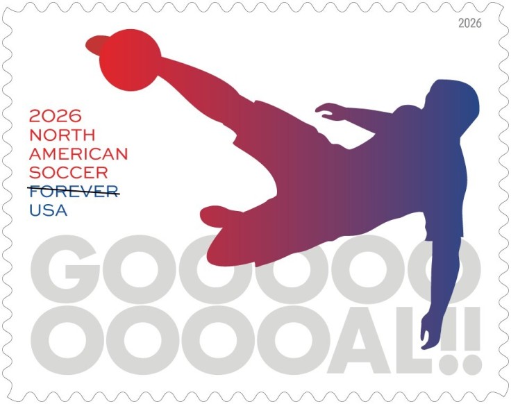 2026 North American Soccer stamp