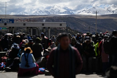 BOLIVIA-POLITICS-PROTEST