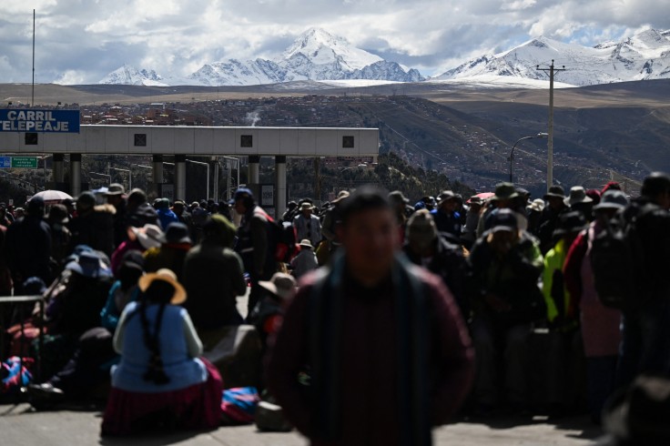 BOLIVIA-POLITICS-PROTEST