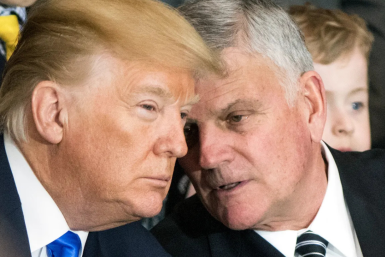 Donald Trump and Frank Graham