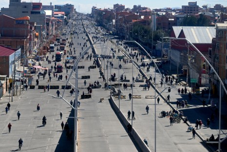 BOLIVIA-POLITICS-PROTEST
