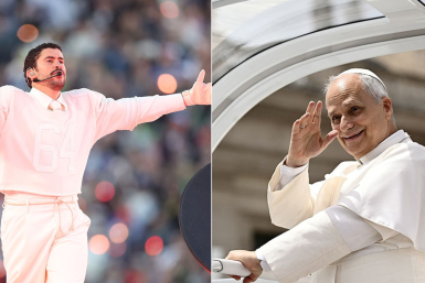 Bad Bunny and Pope Leo XIV