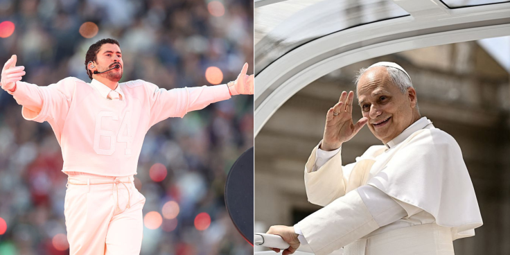 Bad Bunny and Pope Leo XIV