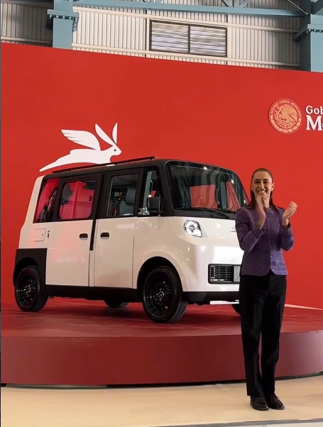 President Claudia Sheinbaum Presents Olinia: Mexico’s First Domestically Developed Electric 