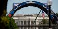 UFC stage on the South Lawn of the White House