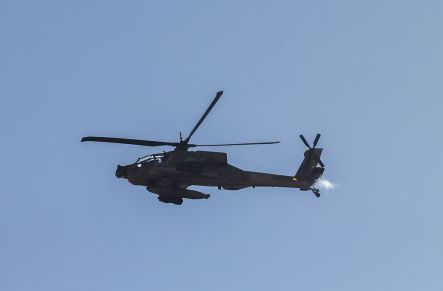 Apache helicopter