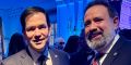 State Secretary Marco Rubio and Rick de la Torre