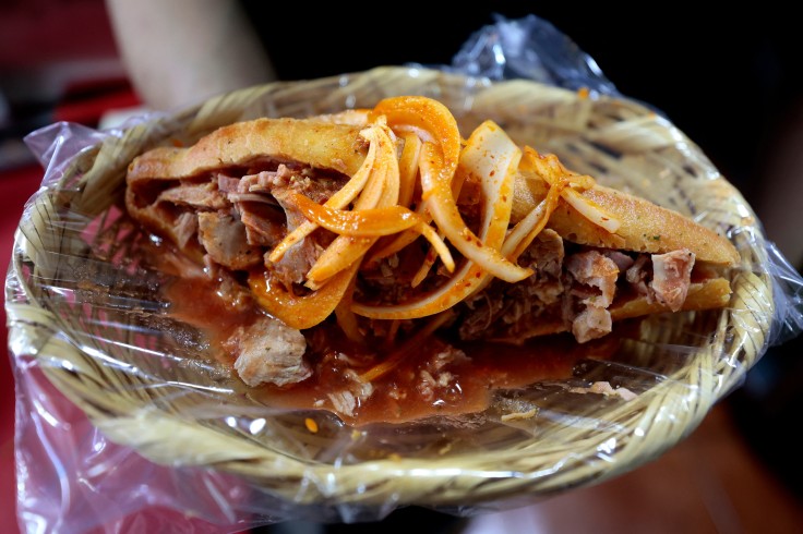 Torta Ahogada, a traditional dish in Guadalajara