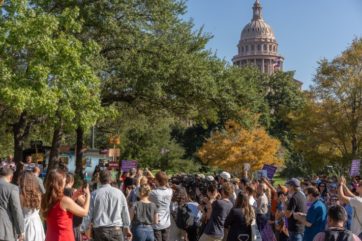 Texas Gubernatorial Candidate Gina Hinojosa Campaigns Ahead Of Midterm Election