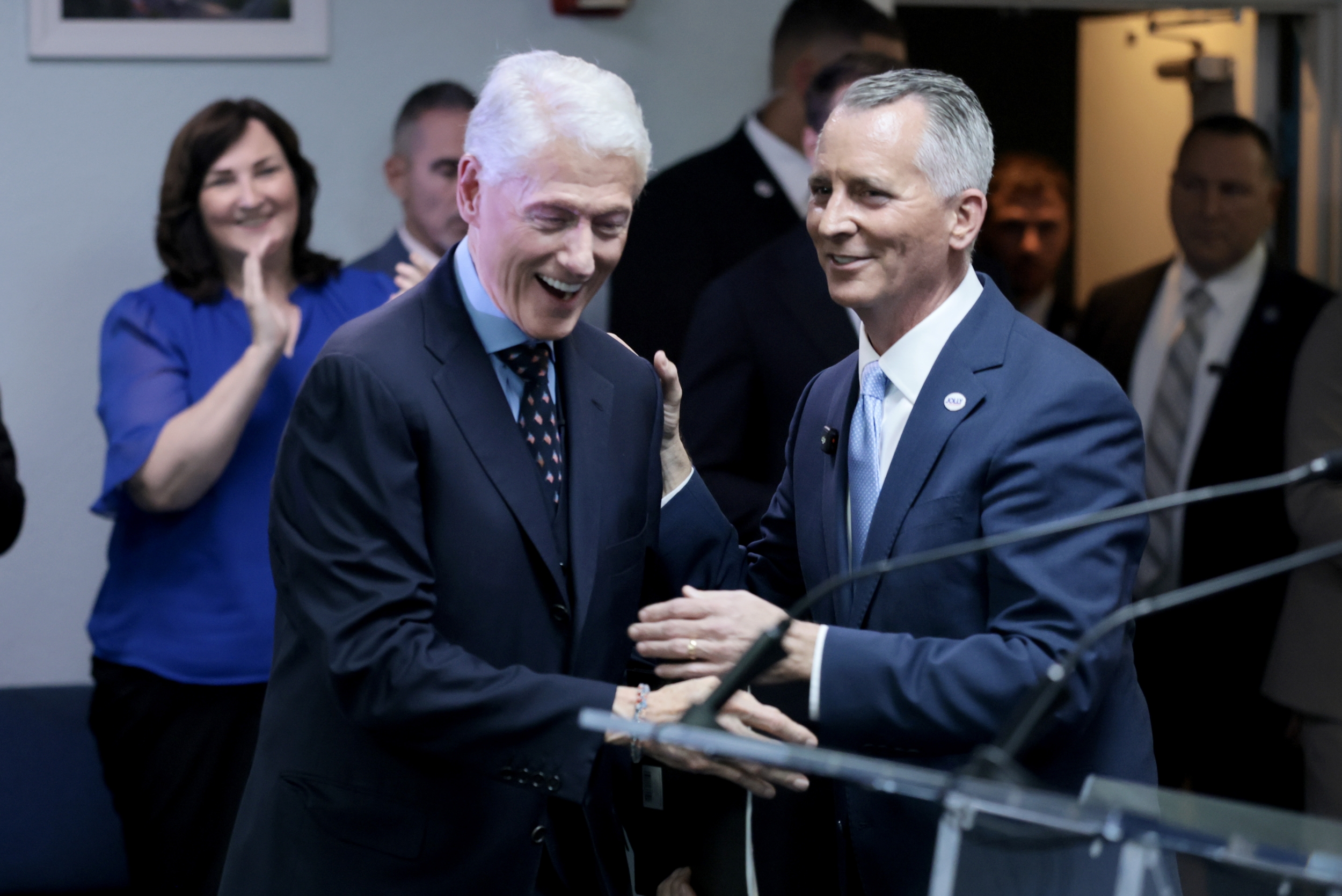 Former Pres. Bill Clinton Campaigns With FL Gubernatorial Candidate David