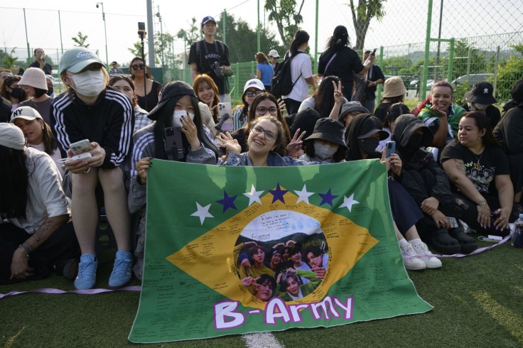 BTS Fans Show Their Support