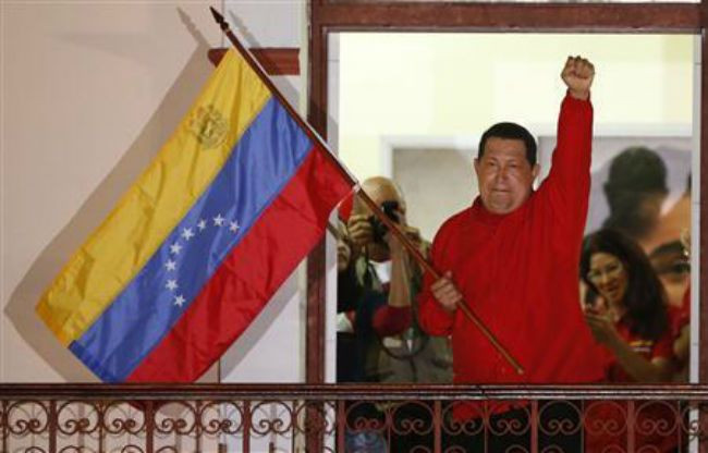 Venezuela's Chavez revels in convincing election win