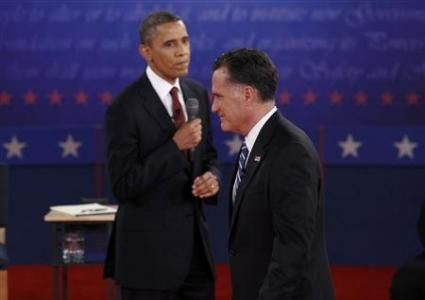Obama Romney