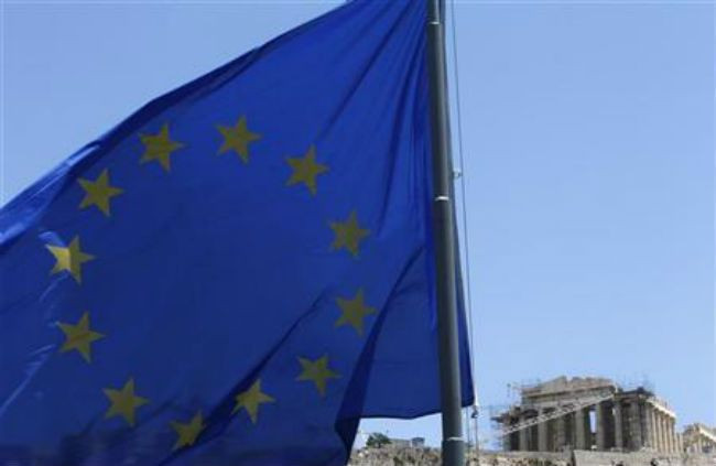 Euro zone sentiment eases less than expected in October