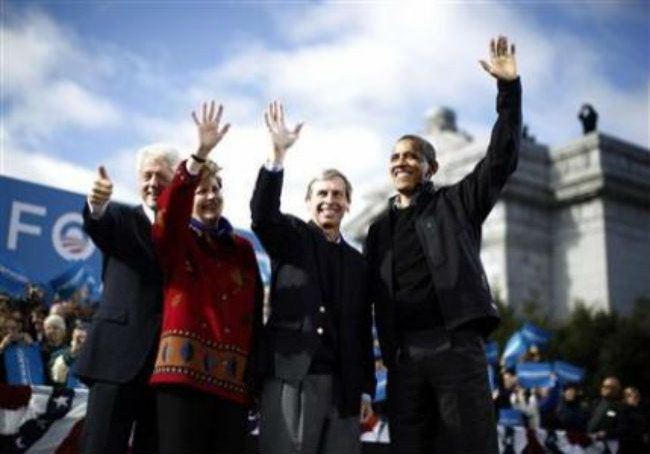 Obama, Romney in even race two days before election