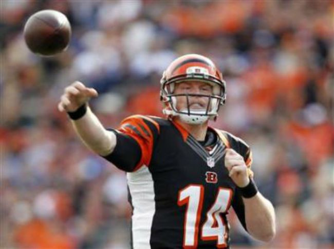 Saints end Falcons' unbeaten run, Bengals stun Giants