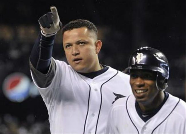 Detroit's Cabrera wins AL MVP award