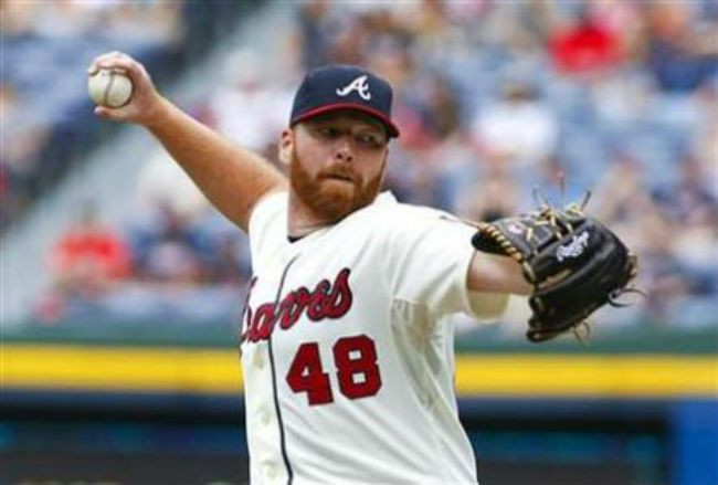 Braves swap starter Hanson for Angels reliever Walden