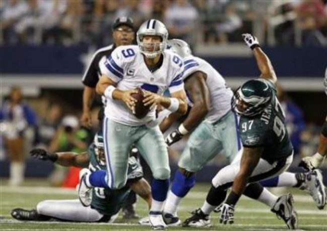 Record for Romo as Cowboys down Eagles