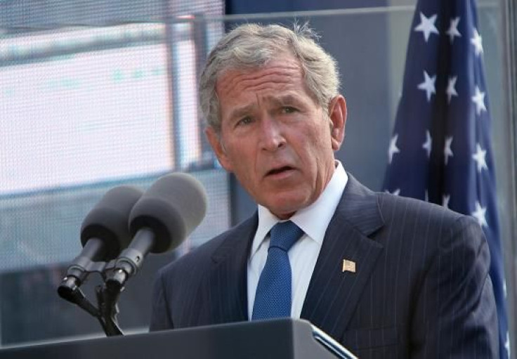 Former US president George W. Bush.