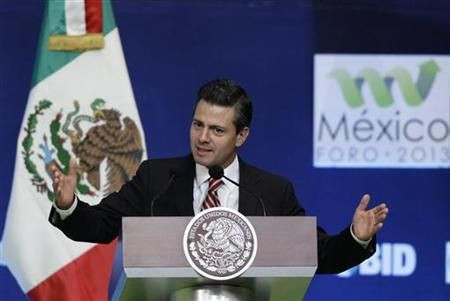Mexican President Enrique Pena Nieto