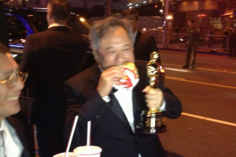 ang lee in-n-out burger photo picture oscars 2013